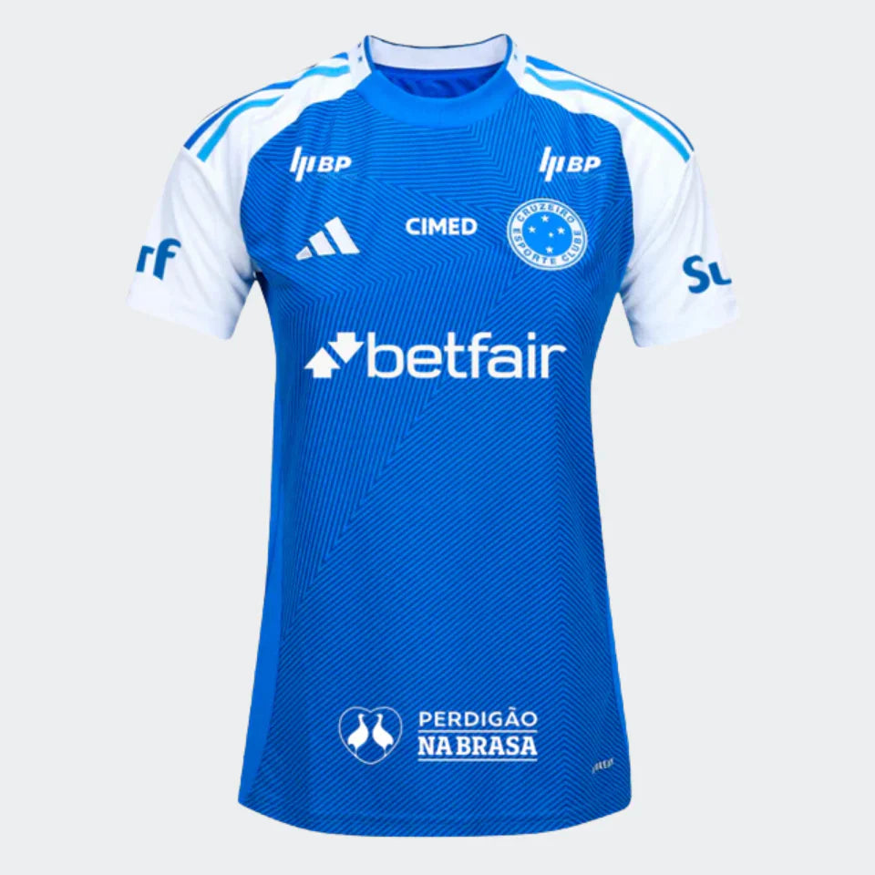Camisa Feminina Cruzeiro Home 2025