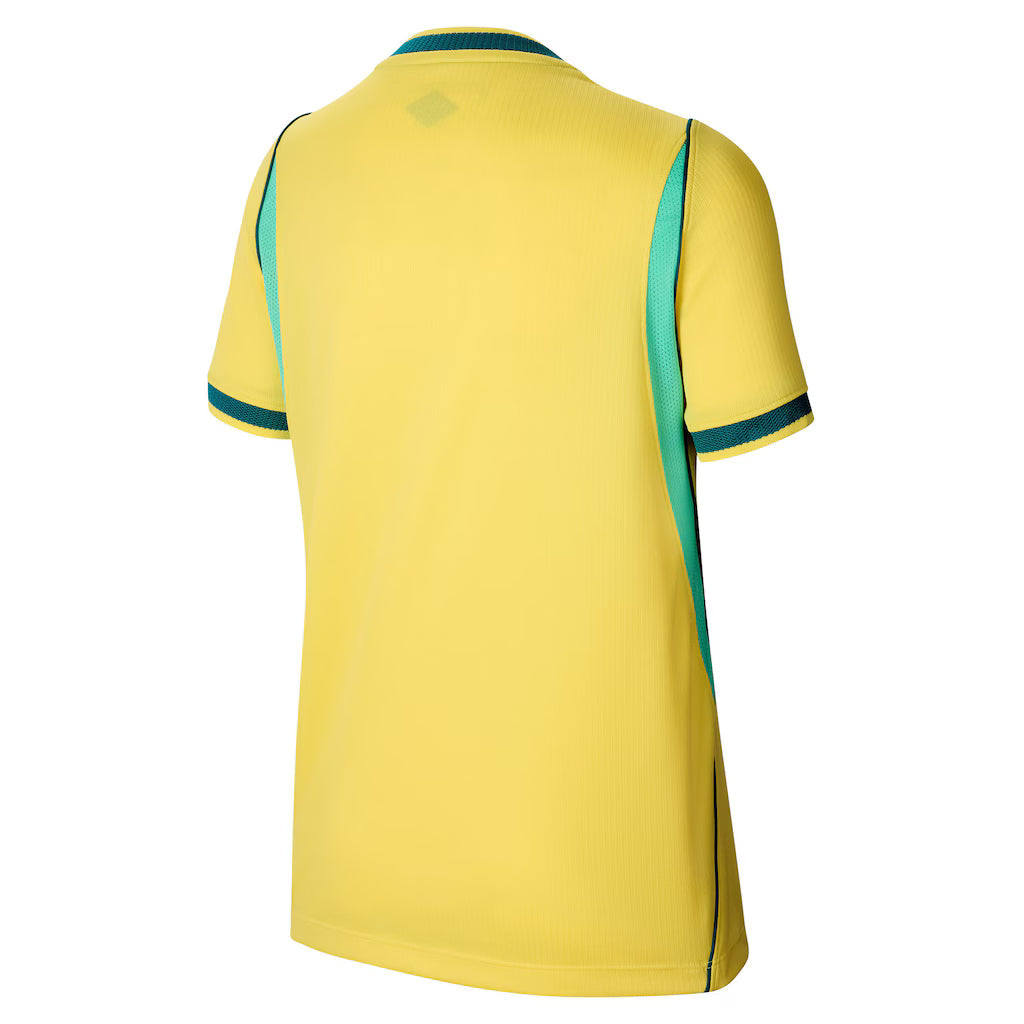 Camisa Brasil Nike I 2026/27 Torcedora Pro Criança