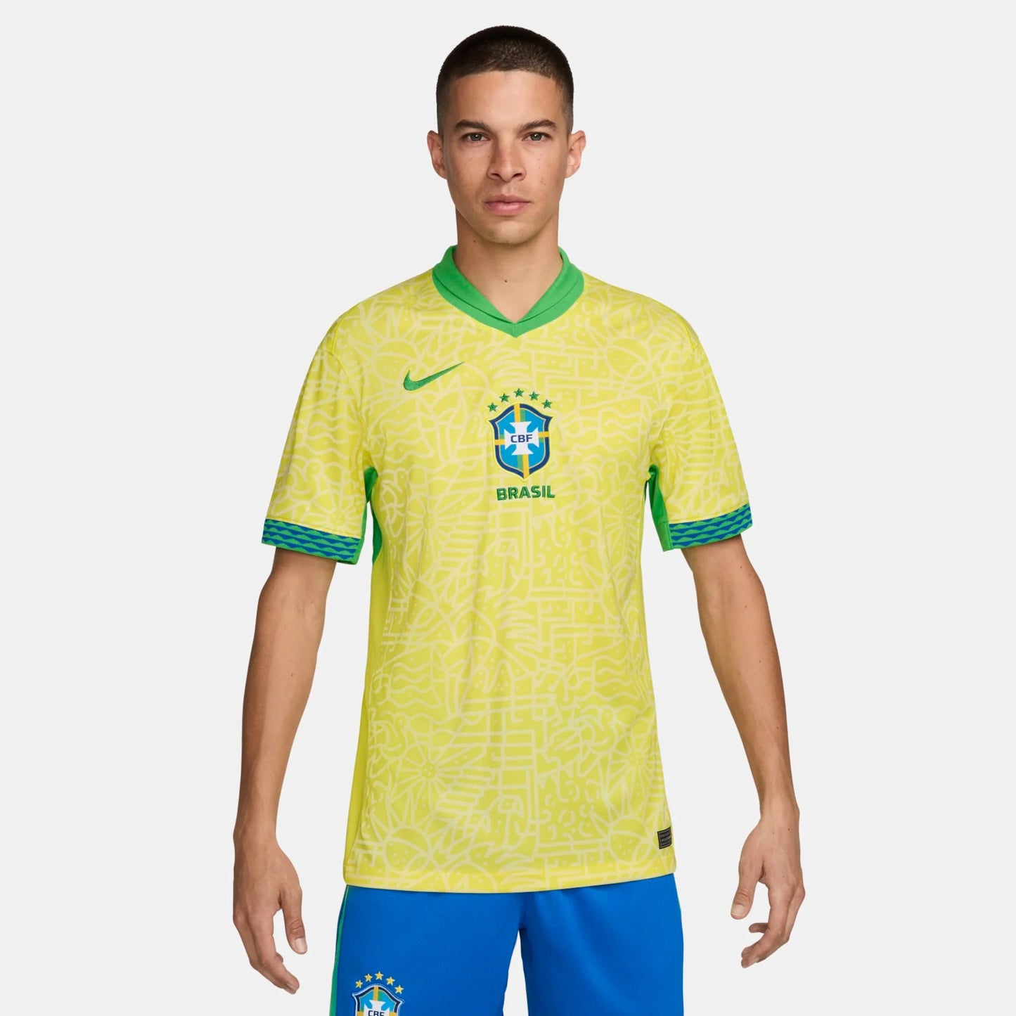 Camisa Nike Brasil I 2024/25 Torcedor Pro Masculina