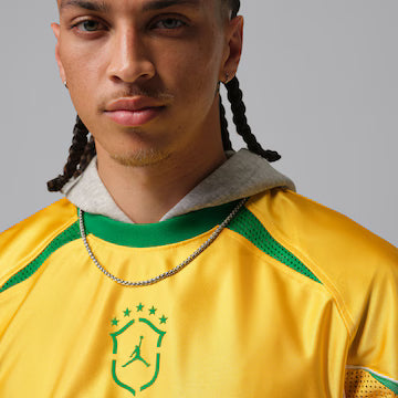 Camiseta Brasil Jordan Manga Longa Goalie Masculina