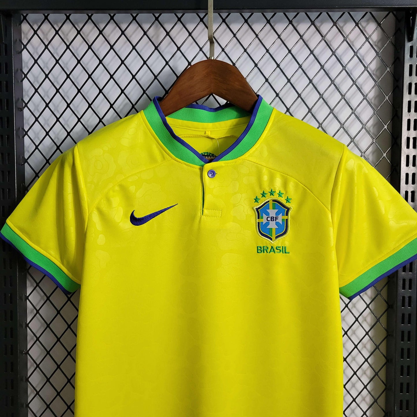Conjunto Infantil Brasil 2022/23 - Home Torcedor PRO - ResPeita Sports