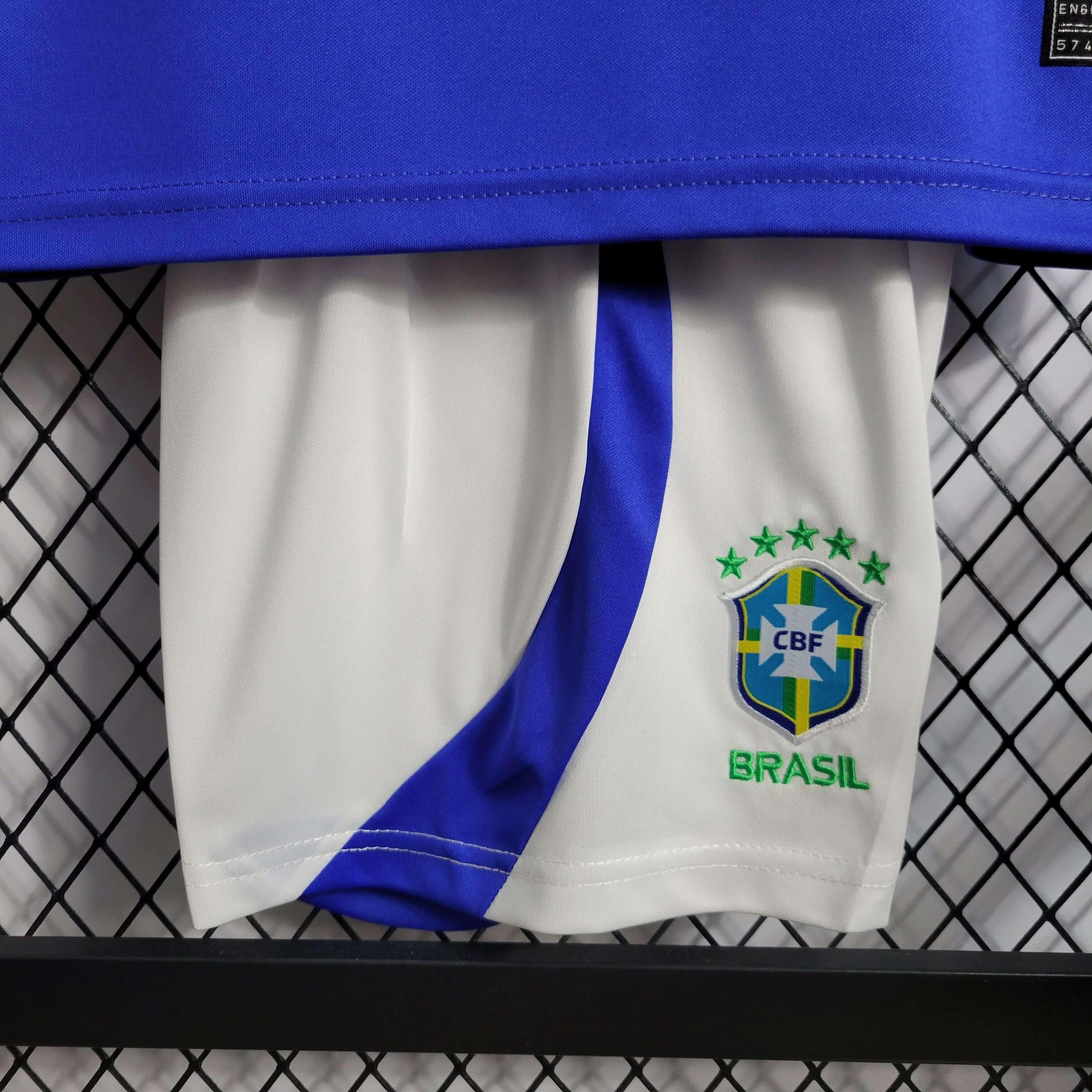 Conjunto Infantil Brasil 2022/23 - Away Torcedor PRO - ResPeita Sports