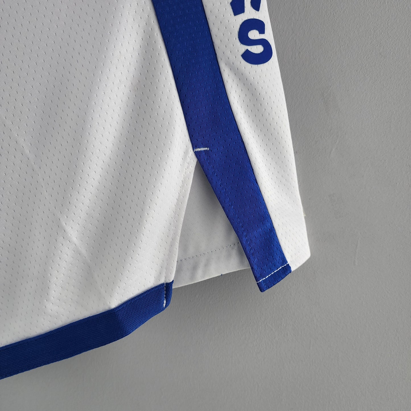Shorts Golden State Warriors White Blue NBA