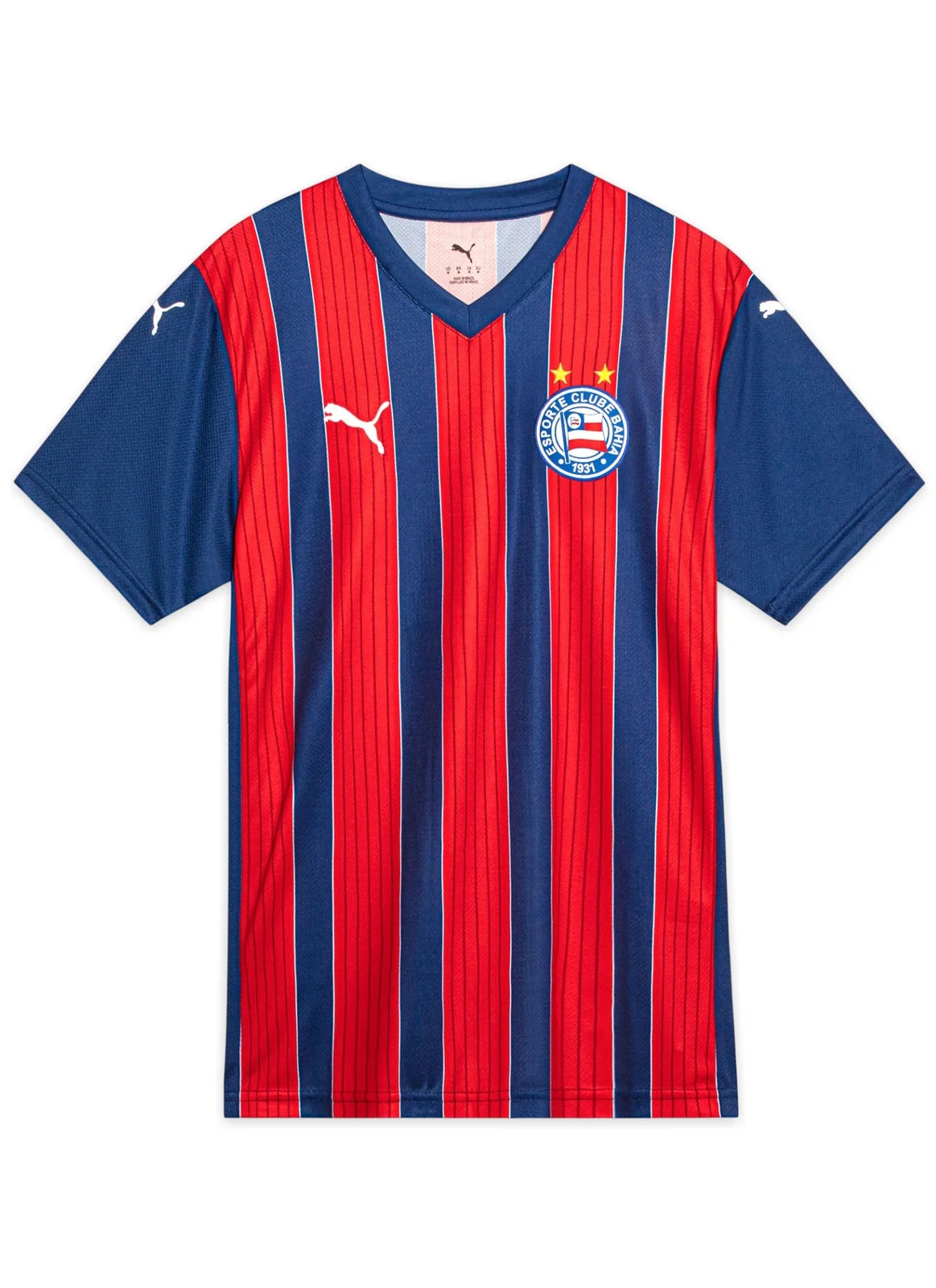 Camisa Torcedor 2 2025 Esporte Clube Bahia Puma Tricolor Masculina