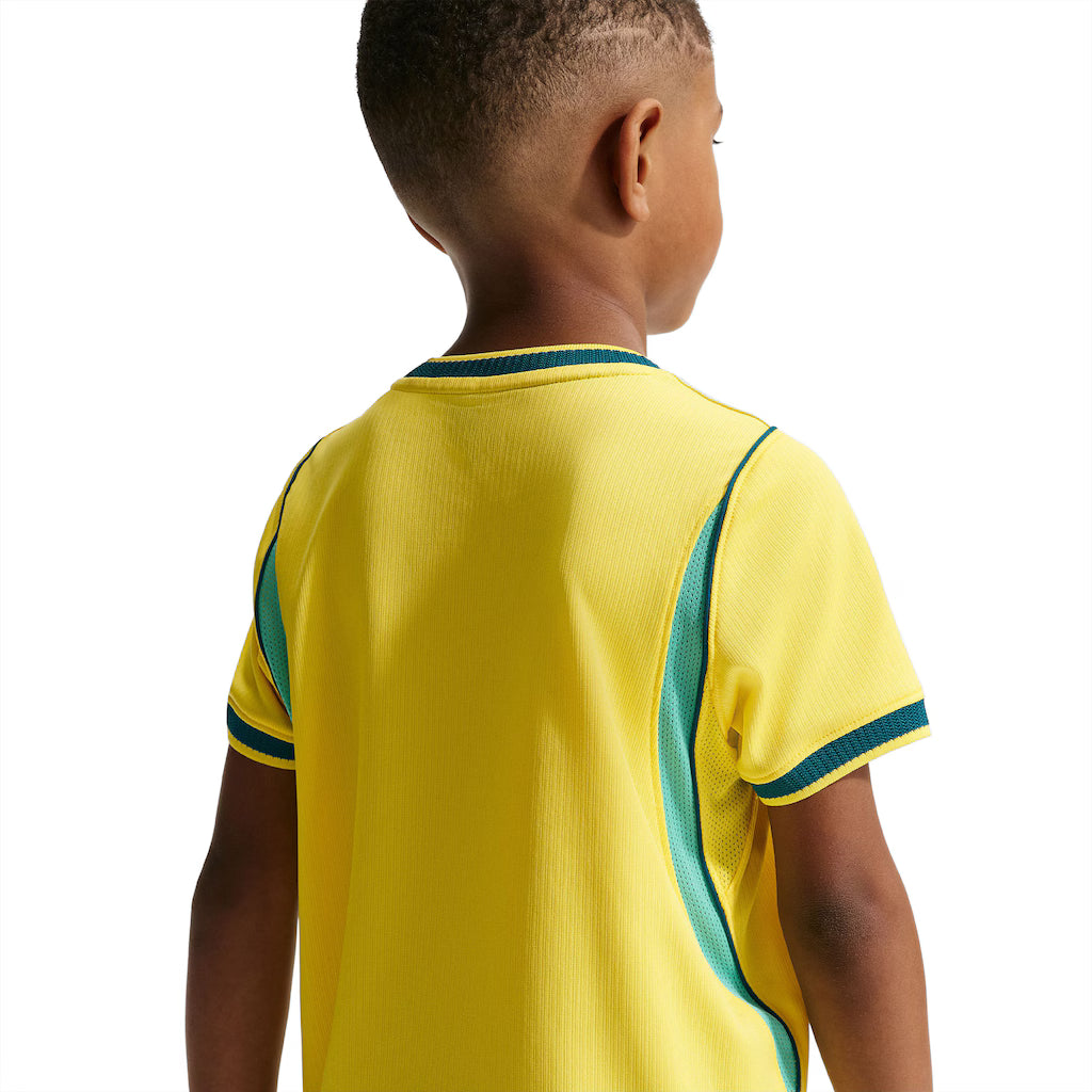 Camisa Brasil Nike I 2026/27 Torcedor Pro Criança