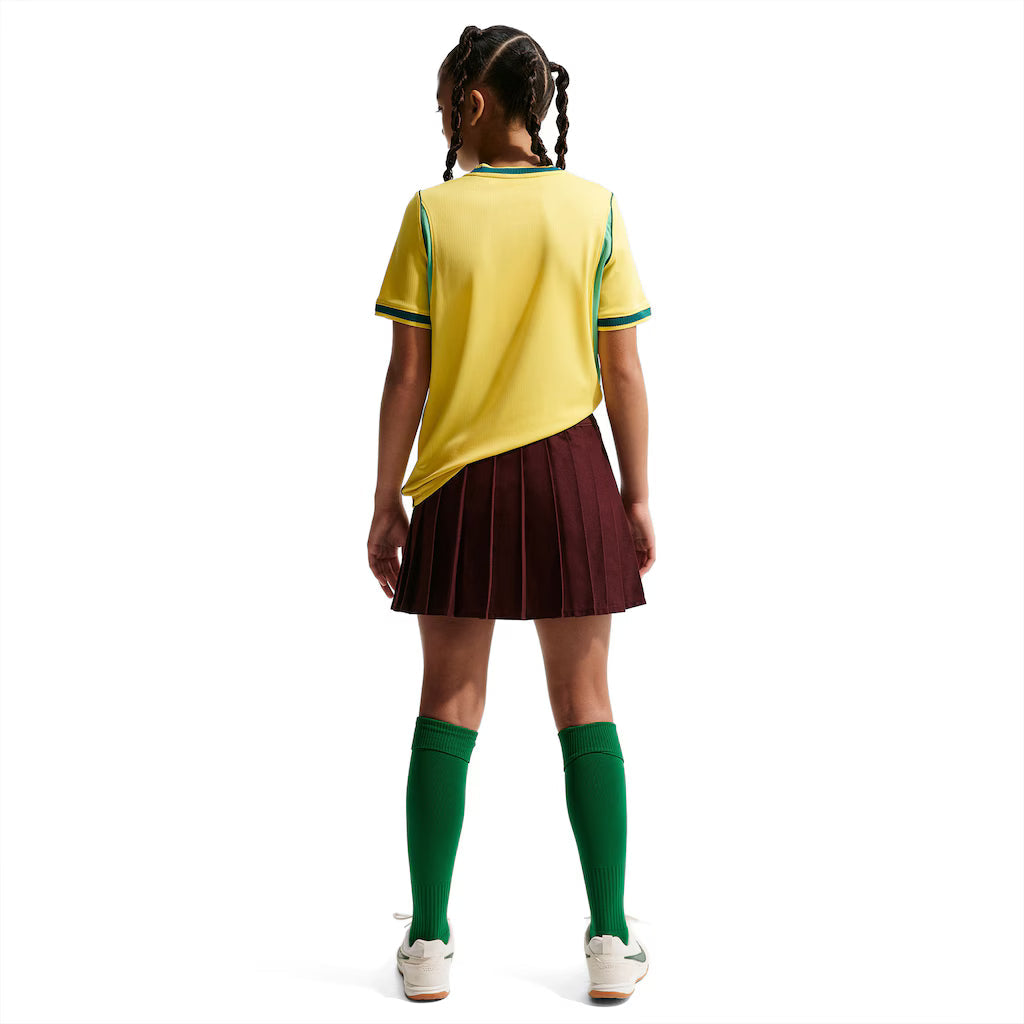 Camisa Brasil Nike I 2026/27 Torcedora Pro Criança