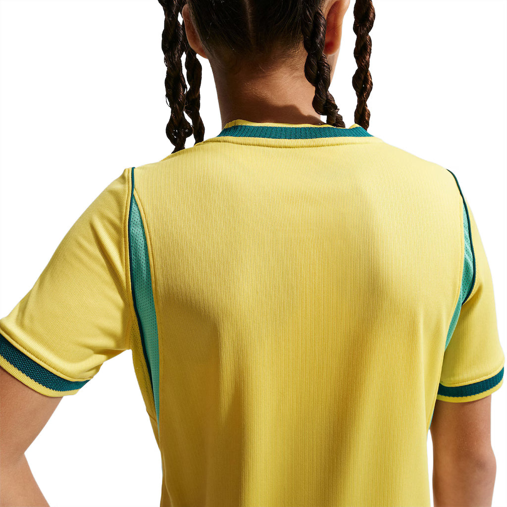 Camisa Brasil Nike I 2026/27 Torcedora Pro Criança