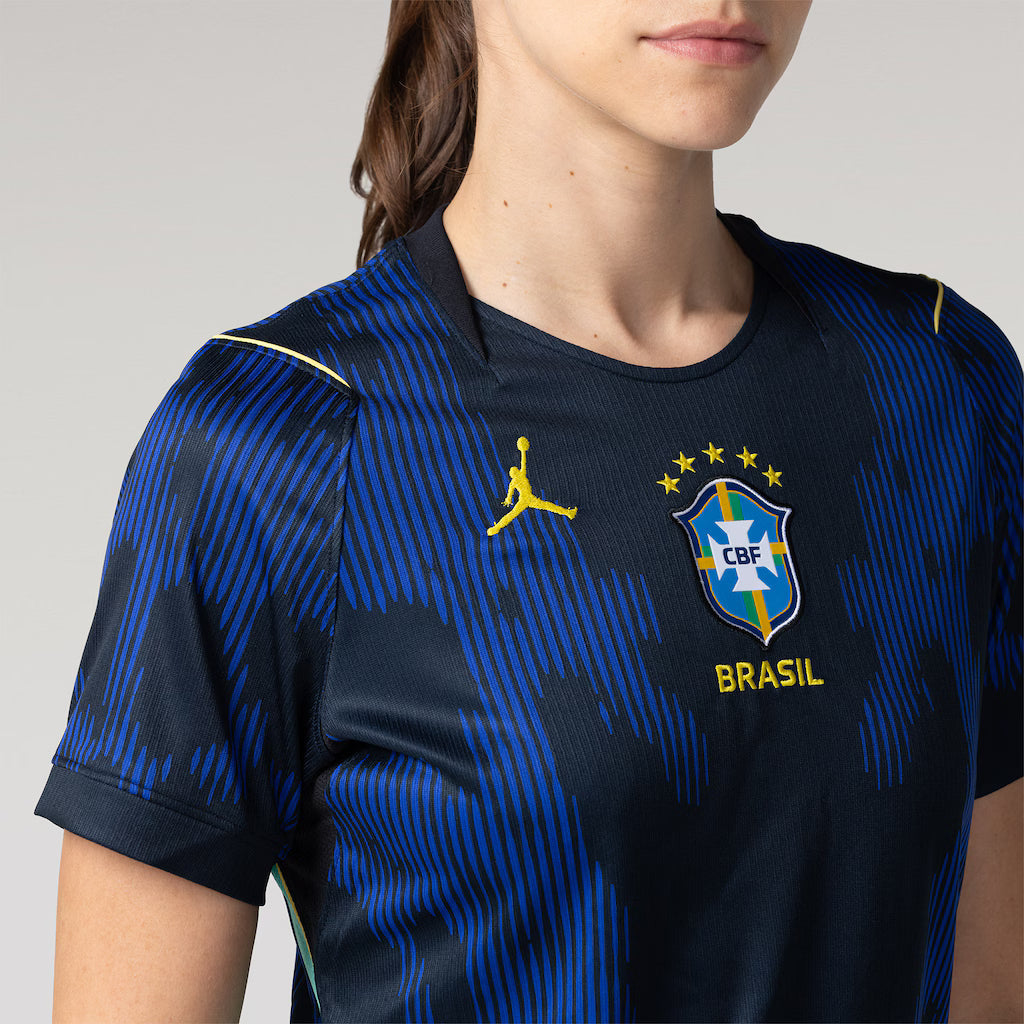 Camisa Brasil Jordan II 2026/27 Torcedora Pro Feminina
