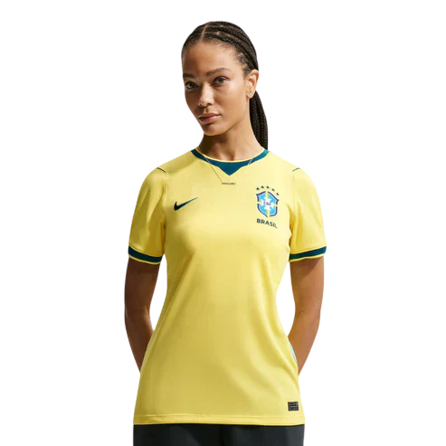 Kit Casal 2 Camisas Brasil Home 26/27 Nike Torcedor
