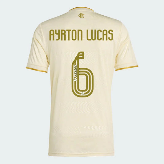 Camisa Flamengo 2025/26 III AYRTON LUCAS N° 6