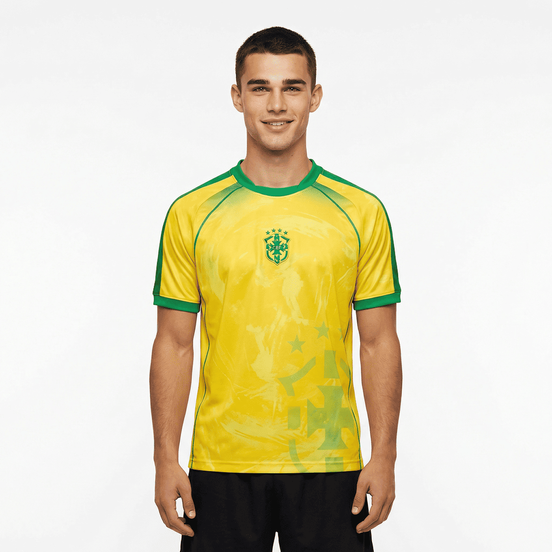 Camisa Retrô "do Dinho" Toda a  carreira do Bruxo R10 - em uma única camisa.