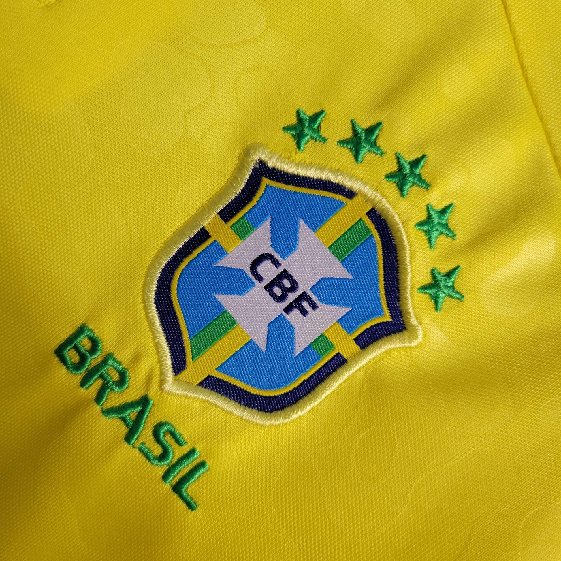 Conjunto Infantil Brasil 2022/23 - Home Torcedor PRO - ResPeita Sports